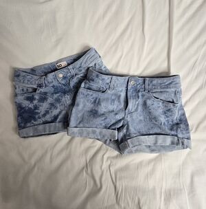 Light Blue Girl's Jean Shorts Used - see description